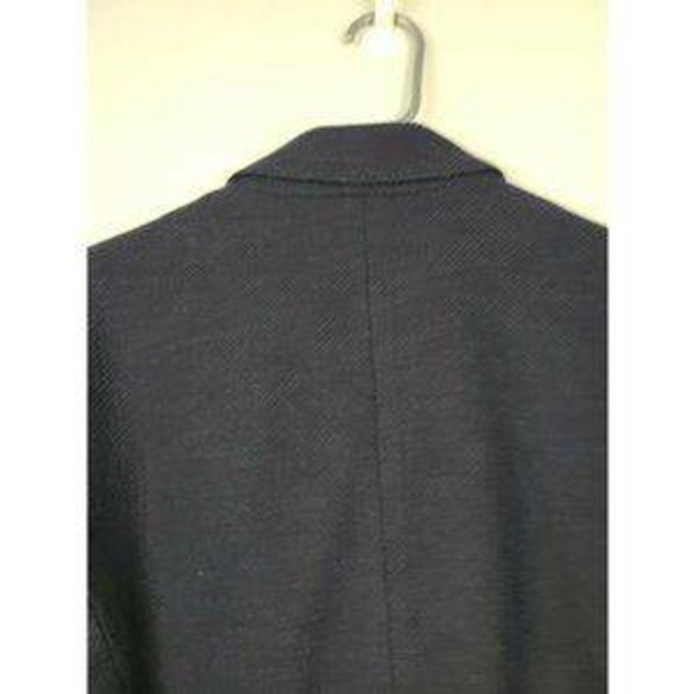 Ann Taylor Blazer Jacket Womens 14 Navy Blue Gold Button Professional Career - Picture 3 of 9